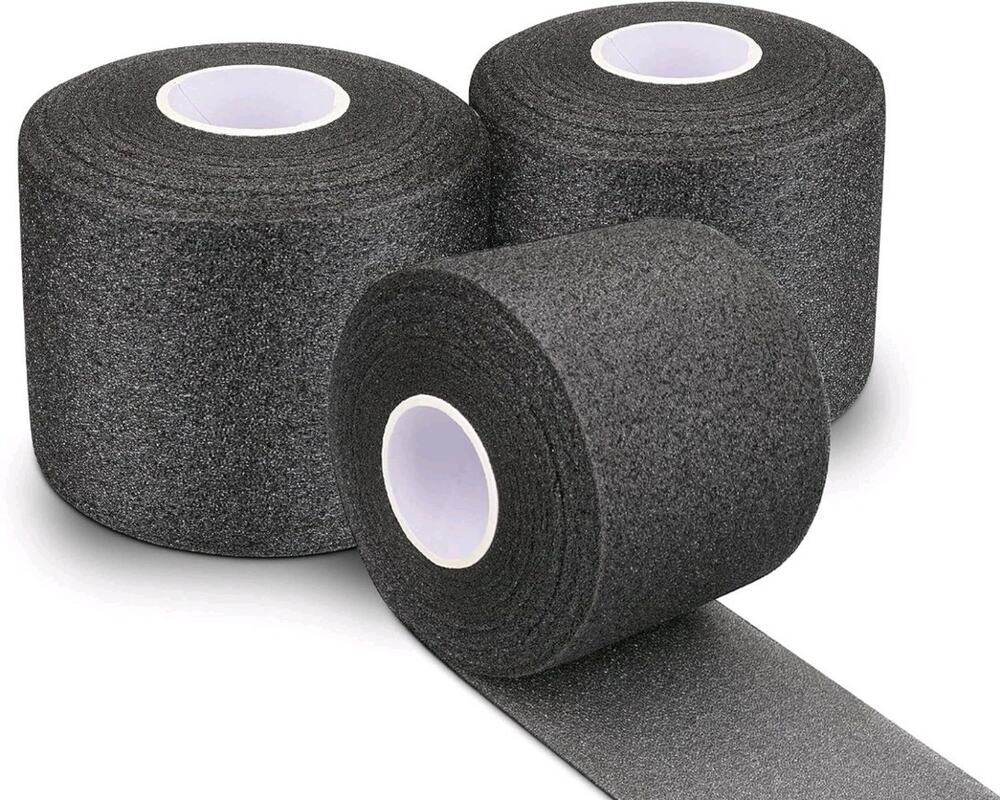 Sheild Athletic Foam Tape 3 Pack Black Sports Underwrap 2.75" X 30Yds, 90 Total
